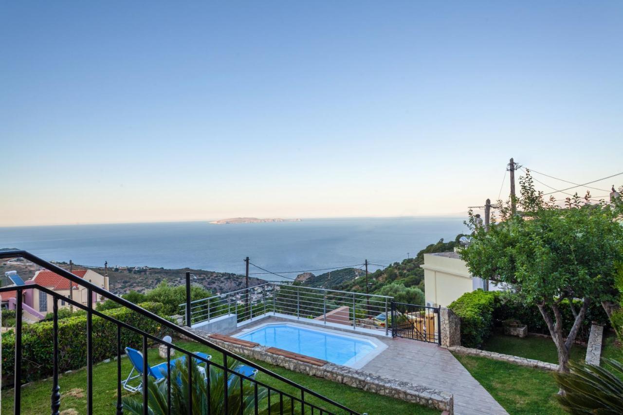 Panorama Traditional House With Private Pool Rodhiá Exterior foto