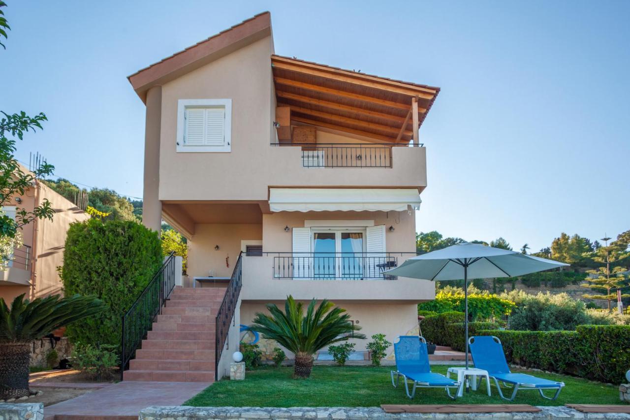 Panorama Traditional House With Private Pool Rodhiá Exterior foto