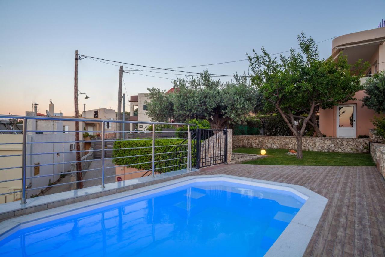 Panorama Traditional House With Private Pool Rodhiá Exterior foto
