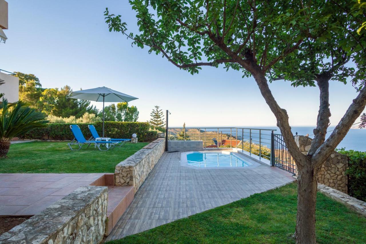 Panorama Traditional House With Private Pool Rodhiá Exterior foto