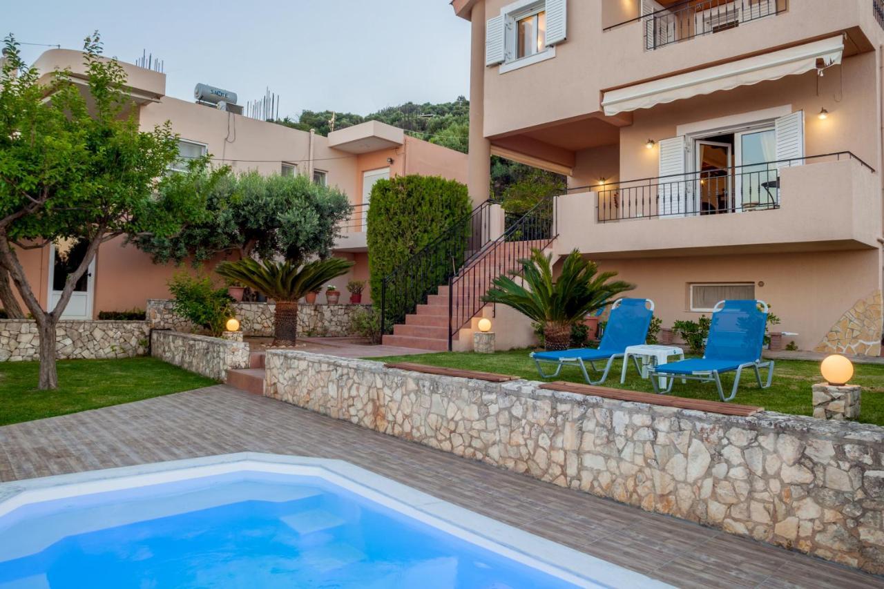 Panorama Traditional House With Private Pool Rodhiá Exterior foto