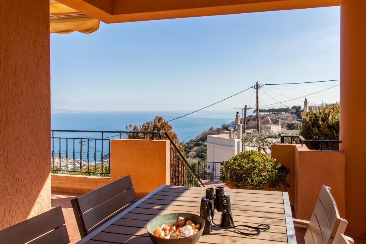 Panorama Traditional House With Private Pool Rodhiá Exterior foto